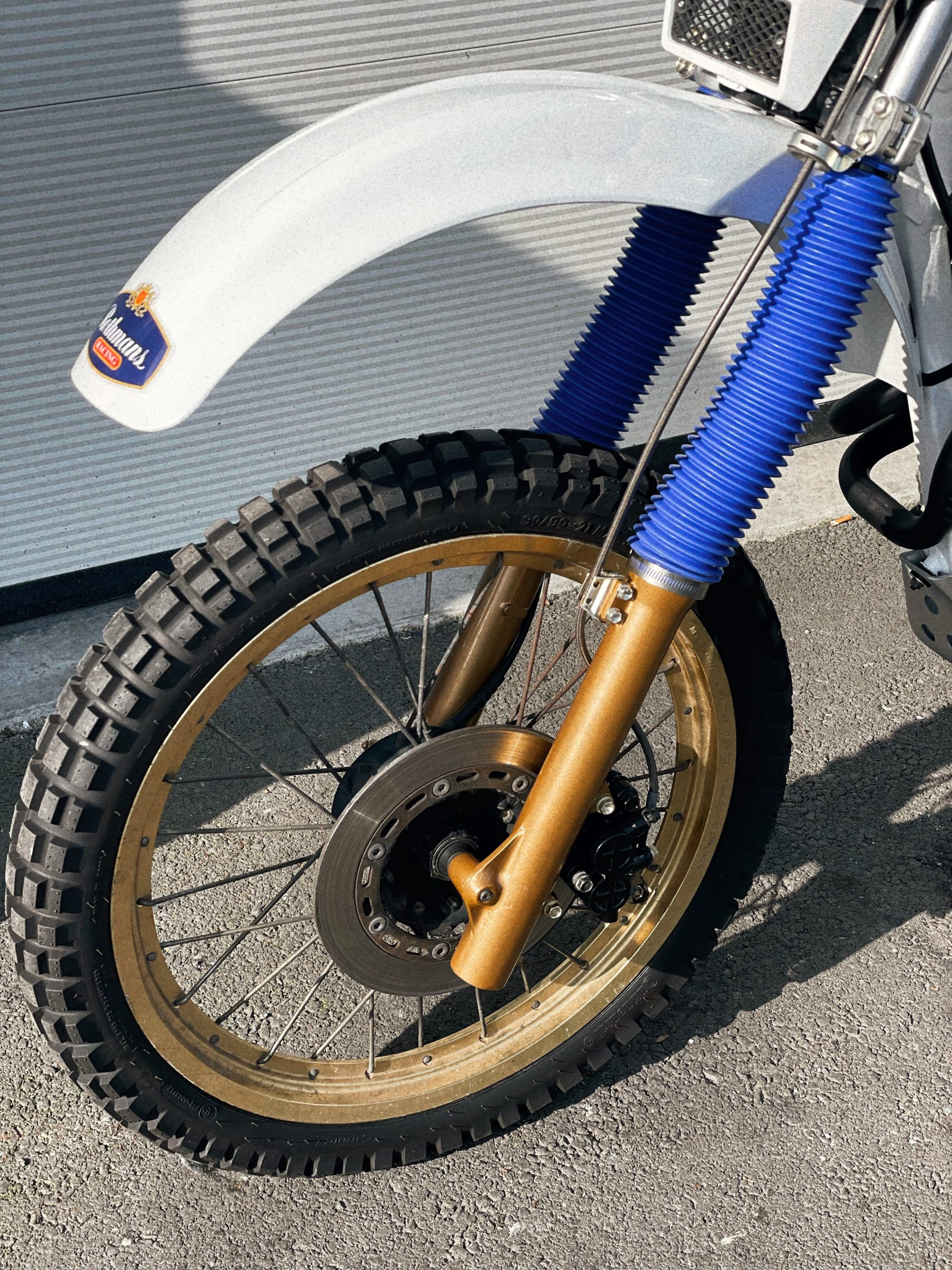 Selle Honda XL 600 LM 1987 - Modèle D'origine A298C - État Occasion, Endommagée